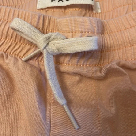 PacSun Los Angeles Pink Cotton Spandex Elastic Waist Shorts - Picture 5 of 10